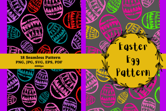 Easter Egg Patterns: A Versatile Design Resource for Creative Projects