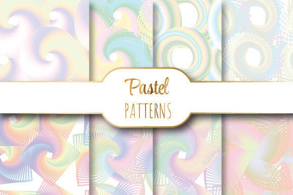 Exploring Abstract Pastel Patterns and Seamlessly Repeating Designs