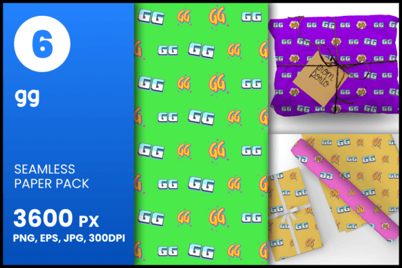 Gg Seamless Patterns