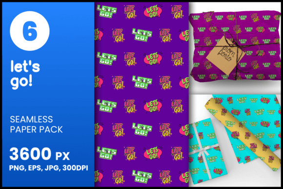Let’s Go Seamless Patterns: A Versatile Design Asset for Creative Projects
