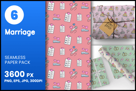 Marriage Seamless Patterns