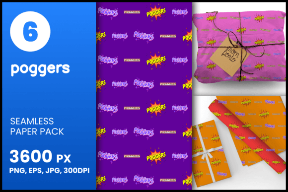Poggers Seamless Patterns: A Versatile Design Resource for Creatives