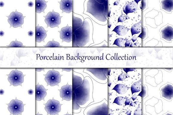 Porcelain Seamless Patterns: A Versatile Design Element for Creative Projects