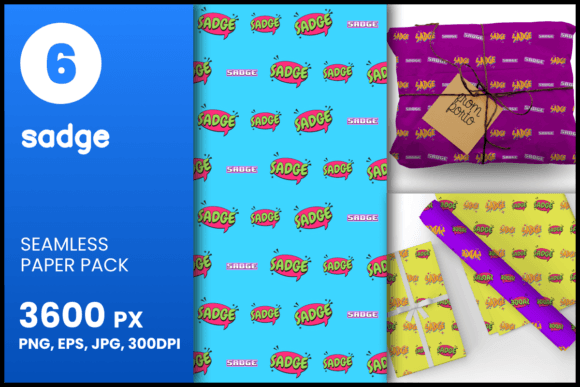 Sadge Seamless Patterns for Creative Projects
