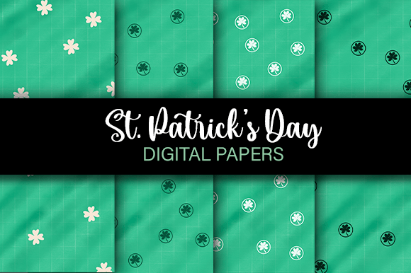 St Patricks Day Seamless Patterns