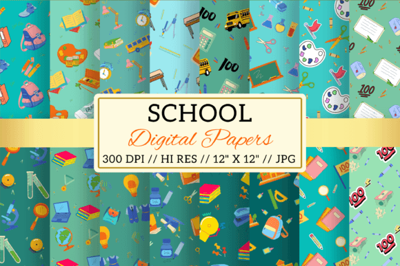 Turquoise 100 Days of School Patterns: A Versatile Tool for Creative and Educational Projects